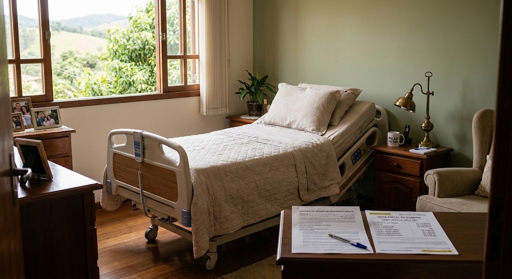 Aluguel ou compra de cama hospitalar: como decidir o que vale mais para a sua família