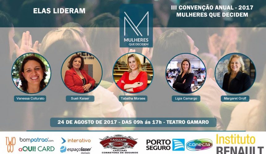 Sueli Kaiser participa da convenção anual “Mulheres Que Decidem”