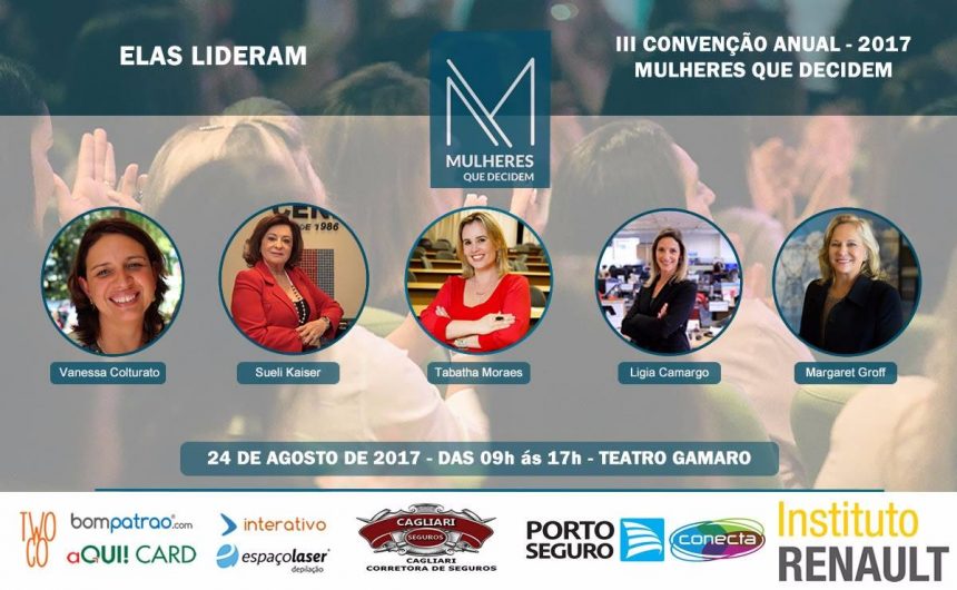 Sueli Kaiser participa da convenção anual “Mulheres Que Decidem”