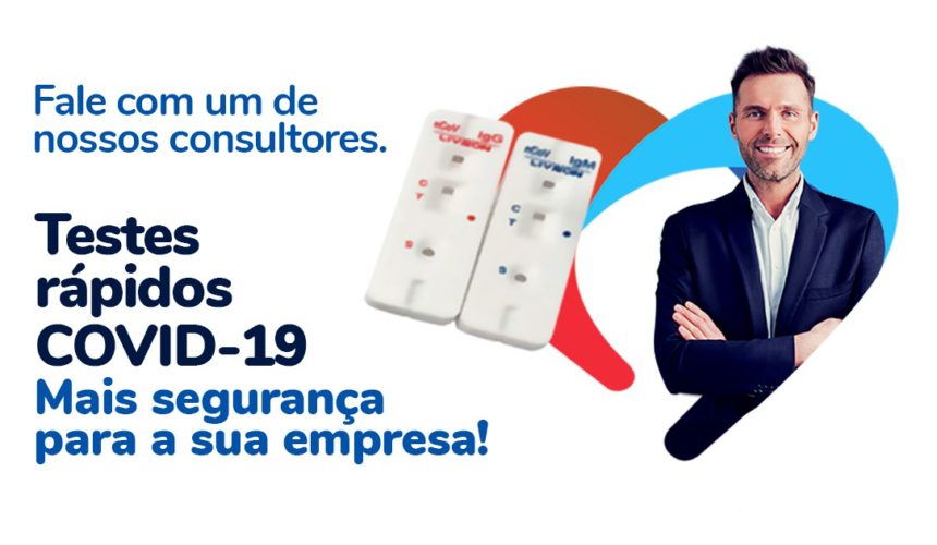 Teste rápido da Covid-19 já está disponível na Cenemed